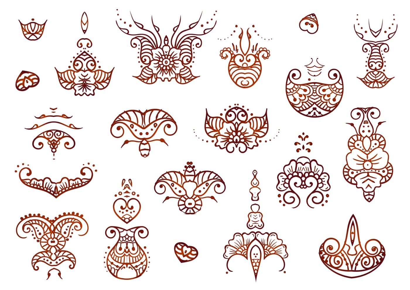 Henna design